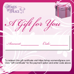 Women of Grace Gift Certificate